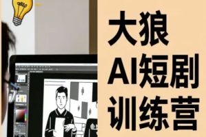 大狼AI短剧训练营-短剧课程（更新中）